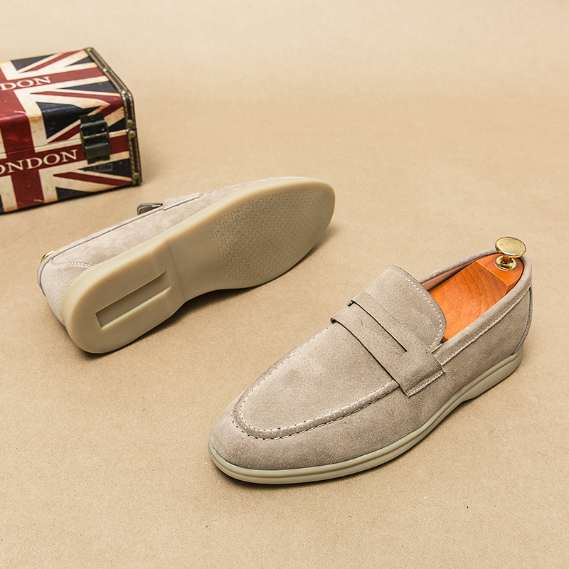 Luxury Lifestyle Products - Men's Luxury Brand Genuine Leather Loafers