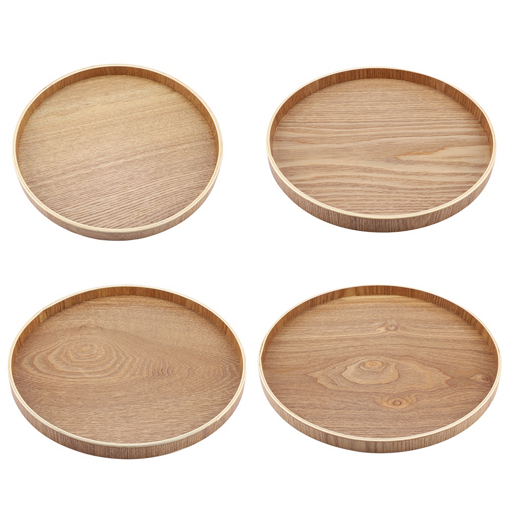 Wooden Serving Tray - Wooden Serving Tray Tea Plate Fruits