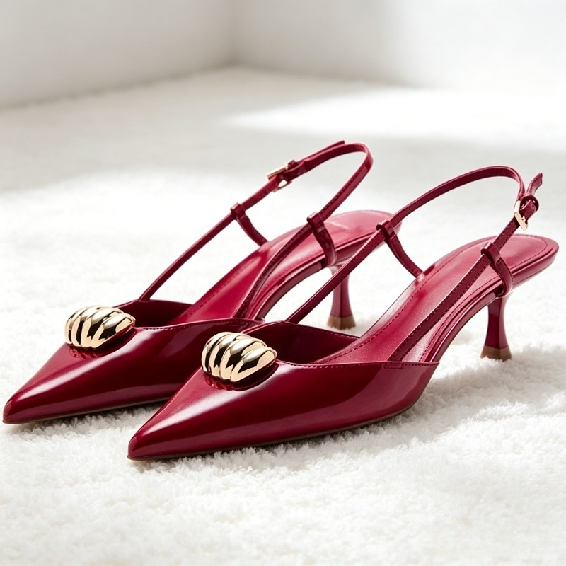 Luxury Lifestyle Products - Luxury Brand Designer Pointed Toe Sandals