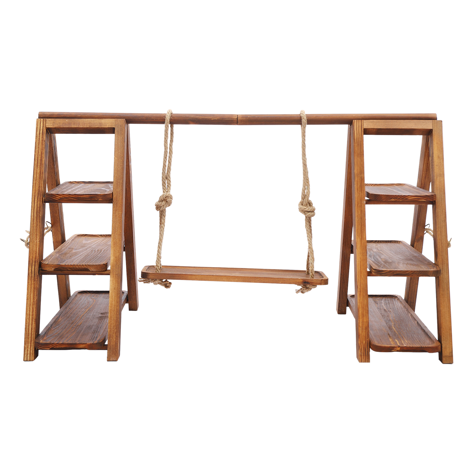 Wooden Dessert Display Stand C - Wooden Serving Tray 评论和价格