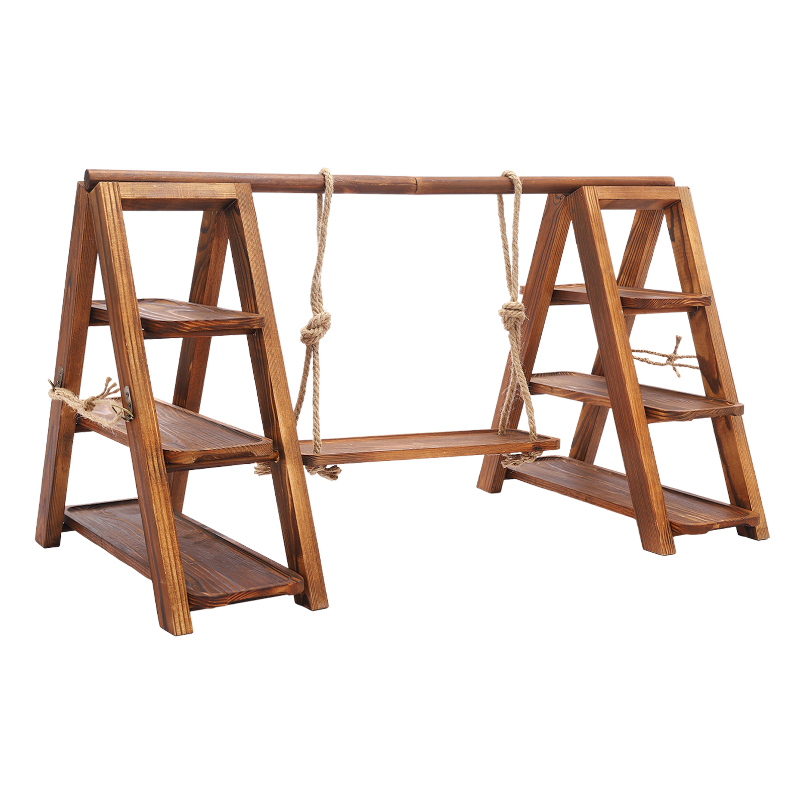 Wooden Dessert Display Stand C - Wooden Serving Tray 评论和价格