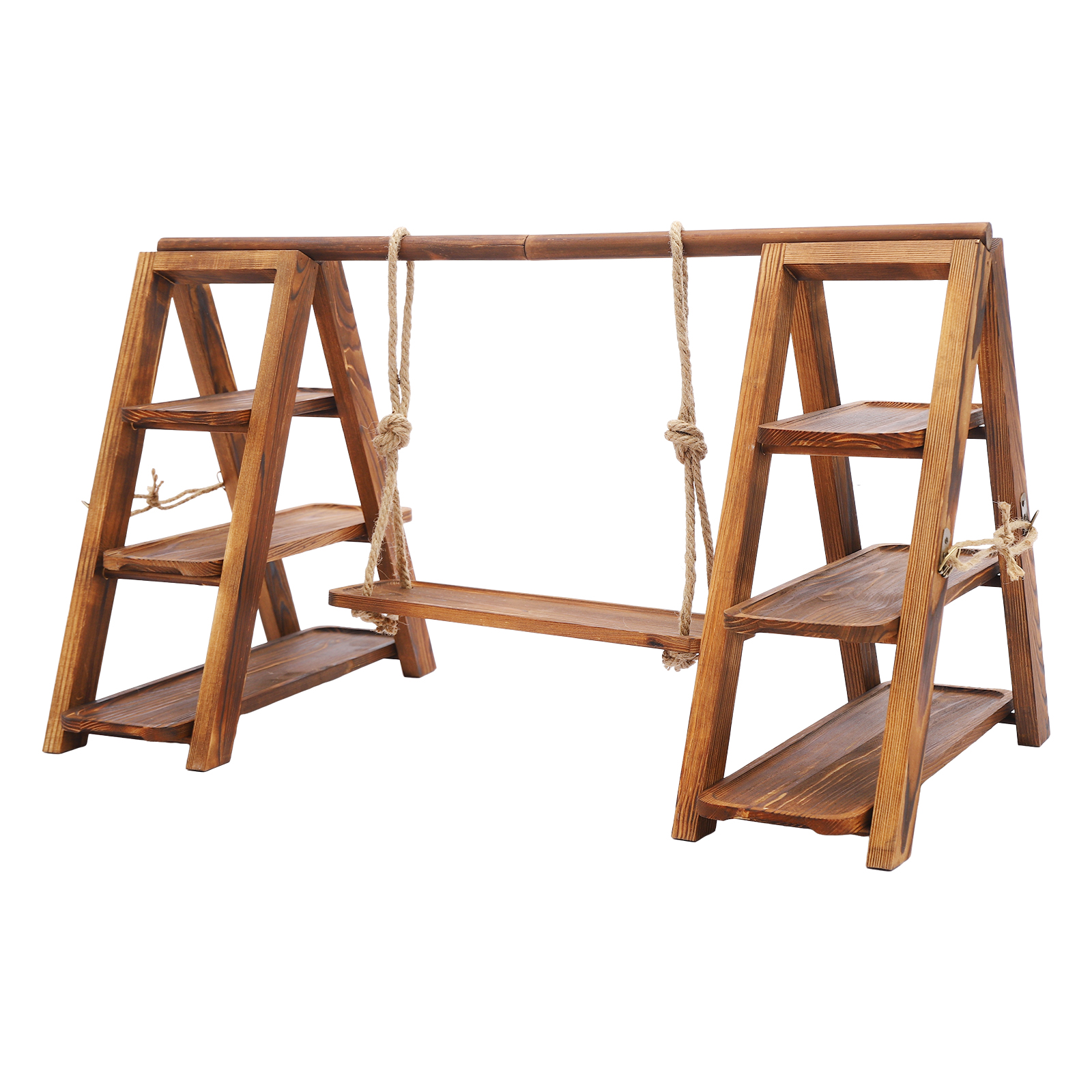 Wooden Dessert Display Stand C - Wooden Serving Tray 评论和价格