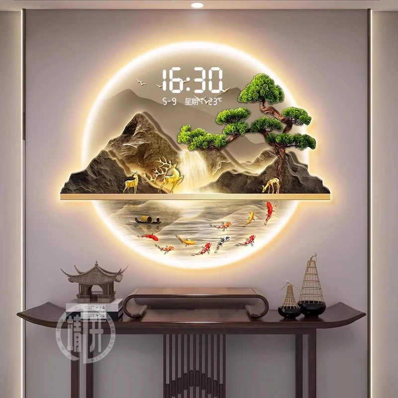 Chinese Style Design Wall Cloc - Luxury Lifestyle Aesthetics 评论和价格