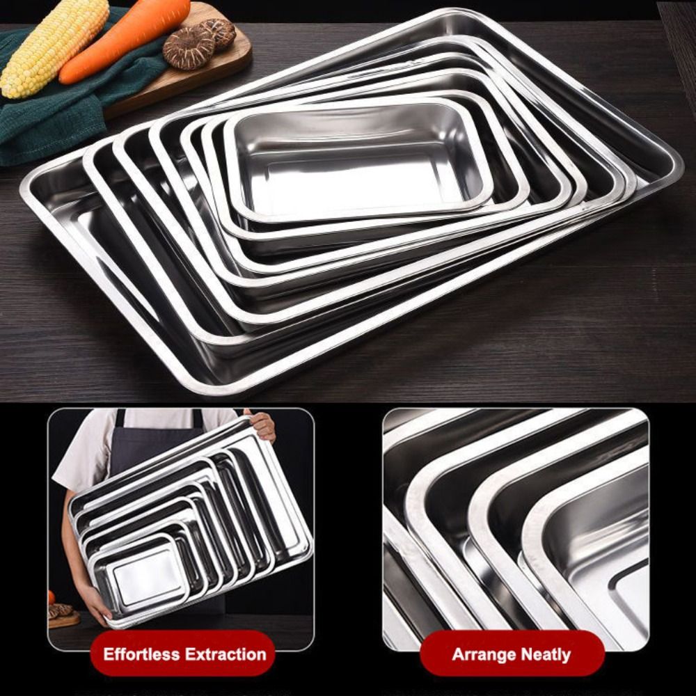 New Stainless Steel Tea Tray R - Wooden Serving Tray 评论和价格