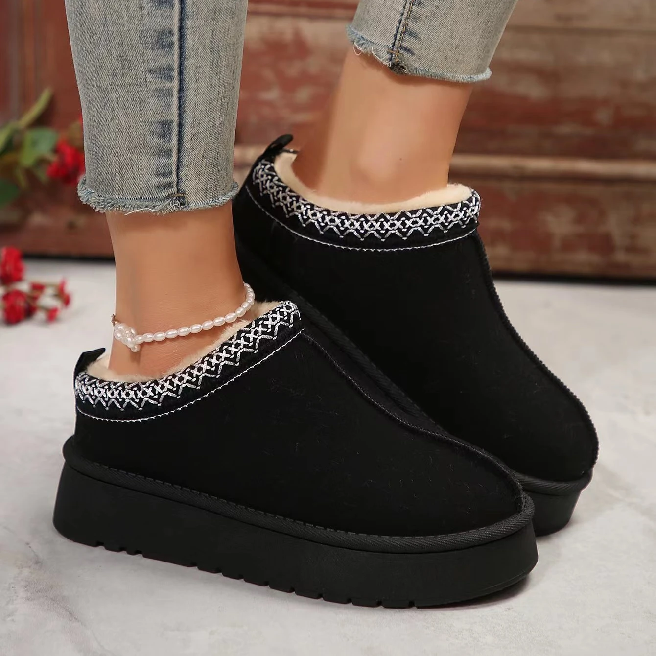 Designer Winter Platform Slipp - Luxury Lifestyle Products 评论和价格