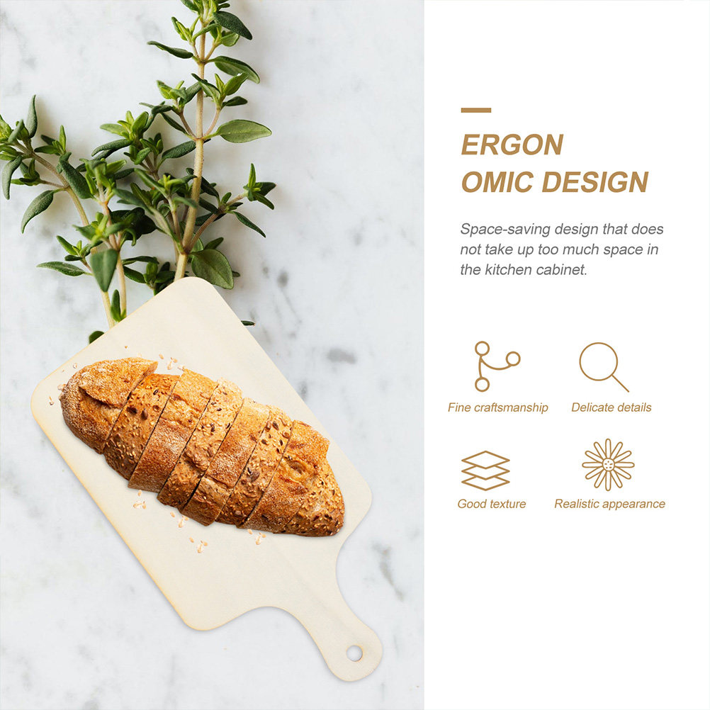 3Pcs Mini Wooden Bread Boards  - Wooden Serving Tray 评论和价格