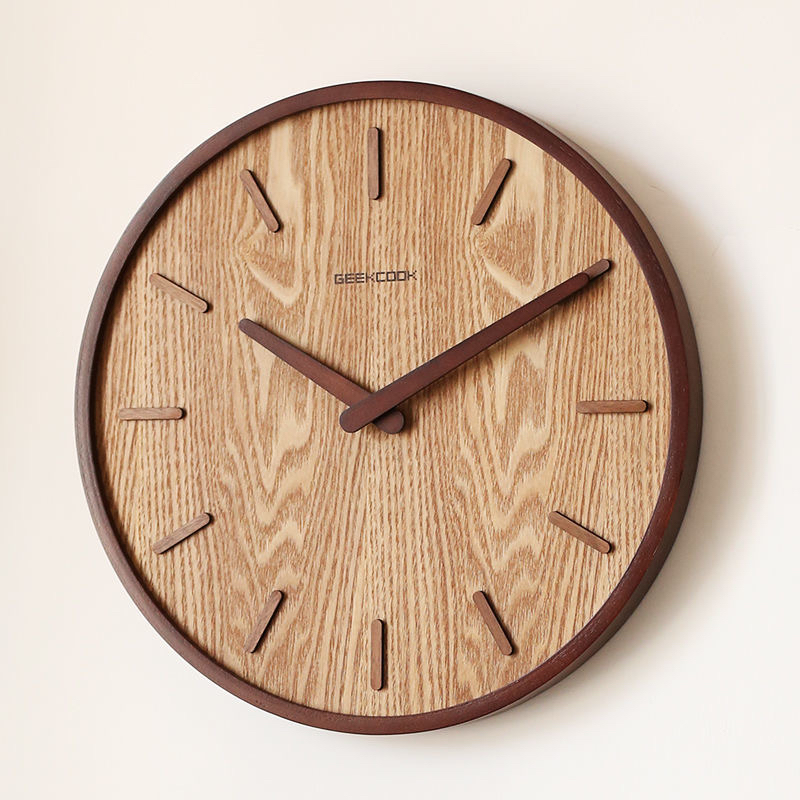 Art Silent Wall Clock Japanese - Luxury Lifestyle Aesthetics 评论和价格